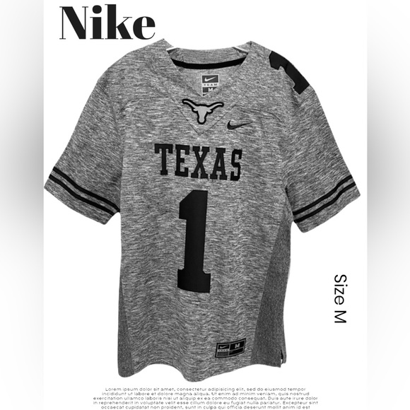 Nike Tops - ‼️🆕‼️🏈Nike Texas 🏈 Longhorn jersey #1